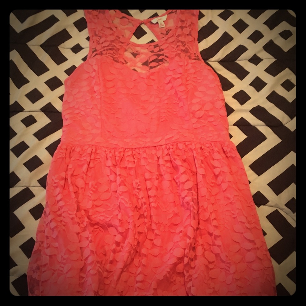 Pink Lace Dress